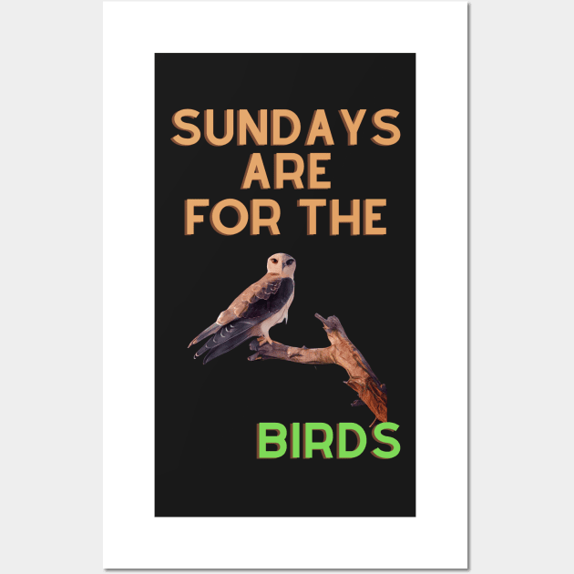 Sundays are for the birds Wall Art by Shadowbyte91